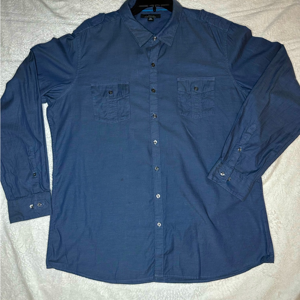 🔹Marc Anthony Men’s Dress shirt- XXL slim fit